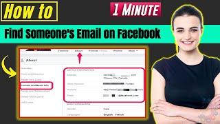 How to Find Someone's Email on Facebook 2024