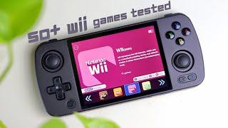 50+ Wii Games Tested on ANBERNIC RG405M