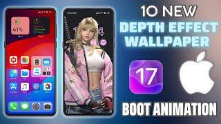 iPhone Theme Custom With New Depth Effect Wallpaper | Boot Animation And More…