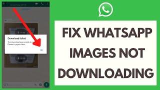 How to Fix WhatsApp Images Not Downloading