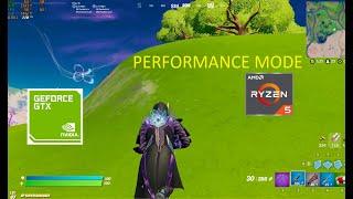 GTX 1650 SUPER|Ryzen 5 3500|Fortnite Chapter 2 Season 5 Performance Mode Benchmark