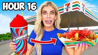 Eating Only 7-11 Food Hacks for 24 Hours