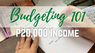 Budgeting 101: How to Budget P20,000 Income