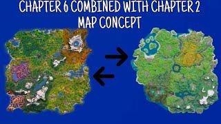 Fortnite Chapter 6 Combined With Fortnite Chapter 2 Map Concept! (Storyline Switch, Part 1)