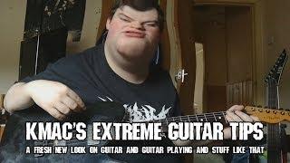 Kmac's Extreme Guitar Tips! How to Sweep Pick!!