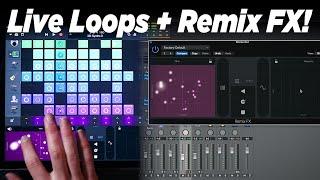 Logic Live Loops and BRAND NEW Remix FX!! Using Logic Remote with Logic 10.5 Update!  | Tutorial