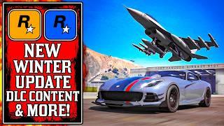 The NEW GTA Online WINTER DLC Update Features, Content, Vehicles & MORE Players Want to See! (GTA5)