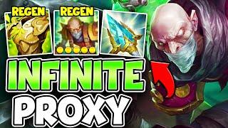 I created an INFINITE Proxy Singed Regen build (You Never Need to Recall)