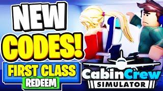 *NEW* ALL WORKING CODES FOR Cabin Crew Simulator IN JUNE 2024! ROBLOX Cabin Crew Simulator CODES