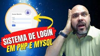 Sistema de Login com PHP e MySQL