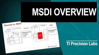 MSDI overview