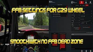 HOW TO SETUP G29 FOR ASSETTO CORSA (FFB settings)