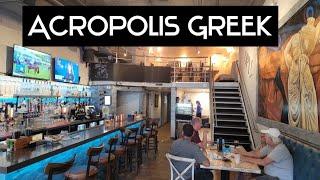 Best Restaurants To Visit In Ybor City Florida Acropolis Greek Taverna #tampa #travel #food #review