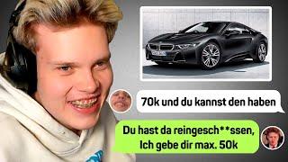 Soll ich Kevins BMW i8 ABKAUFEN? | Autotalk mit Basti und Papaplatte