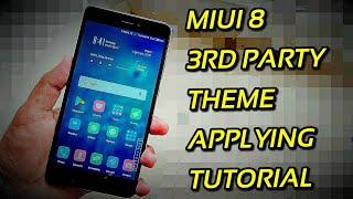 Miui 8 How to Apply Third-Party Themes | बाहर के डाउनलोदेद् थिम्स् कैसे अप्लाइ करें | Hindi