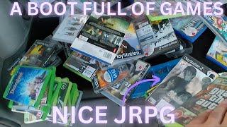 A Boot Full of Games at the Car Boot – Car Boot Hunting Adventures