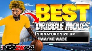 BEST DRIBBLE MOVES in NBA 2K24 - FASTEST DRIBBLE MOVES + COMBOS NBA2K24