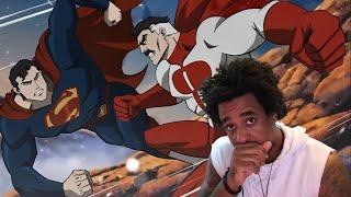 Superman vs Omni-Man animated - REACTION