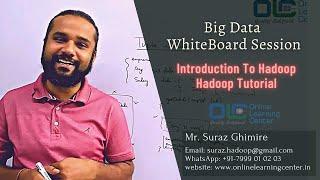 Introduction to Hadoop | Hadoop In Big Data | Hadoop Tutorial | Apache Hadoop | OnlineLearningCenter