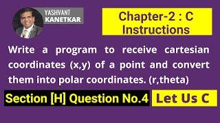 convert into polar coordinates || Chapter 2 || let us c solution #letUsC