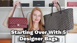 5 Bags To Start Over My Designer Bag Collection  || Chanel, Dior & more