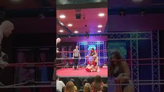 Mixed wrestling Dudley boys tribute gone wrong