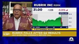 Rubrik CEO Bipul Sinha talks Q2 results