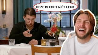 First Dates mannen bespreken de vrouwen als ze even naar de wc zijn