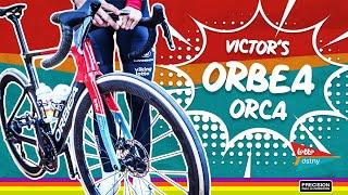 A pro cyclist's road bike set-up | Victor Campenaerts' Orbea Orca