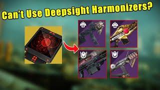 Can't Use Deepsight Harmonizers? YOU MUST DO THIS Before you can use them! - Destiny 2