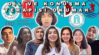 DİL VE KONUŞMA TERAPİSİ OKUMAK | Üniversite Karşılaştırma