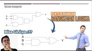 Penyederhanaan Rangkaian Logika | Sistem Komputer | Relasi Logik dan Gerbang Logika Dasar