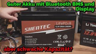 Shentec LiFePO4 Akku im Test: gutes BMS, mäßige Kapazität 