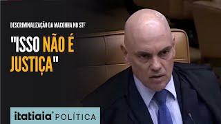 DESCRIMINALIZAÇÃO DA MACONHA NO STF: MORAES CITA RACISMO EM ORDENS DE PRISÃO