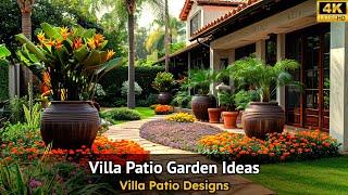 Luxurious Villa Patio: Garden Transformation Ideas | Elegant Outdoor Living