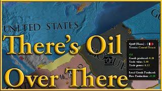 EU4 But there is oil in the Middle East and the USA is coming for it - AI Only Timelapse