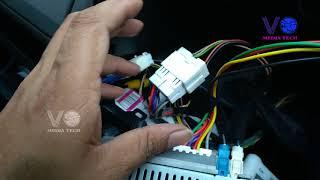 How to install rear speaker cable in Renault Kwid car