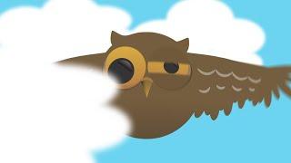 Animating an owl using the puppet pin tool in After Effects CC 2020