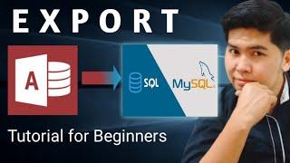 How to Export Ms Access Database to MySQL Workbench using ODBC Connector | Edcelle John Gulfan