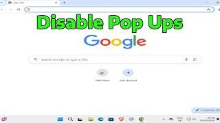 How To Disable Pop ups in Google Chrome + Disable Ads in Bottom Left & Right