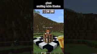 minecraft illusion #minecraft #shorts