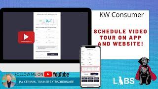 KW App & Websit: Schedule Video Tour