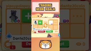 LATEST OFFERS FOR NEON KOALA IN ADOPT ME ROBLOX #adoptmetrading #adoptmeroblox #viral