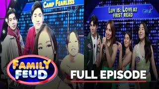 Family Feud: CAMP FEARLESS VS LOVE AT FIRST READ (Full Episode)