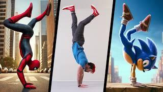 HARDEST Stunts of 2024 In Real Life (Spider-Man, Mario, Sonic, & MORE!)