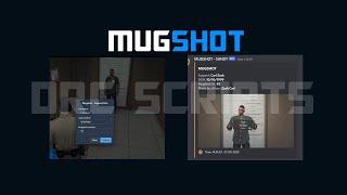 [QB, ESX] FIVEM ADVANCED MUGSHOT SCRIPT | PREVIEW | TEBEX!