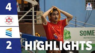 INSIGHT VISION 4-2 KINGS | HIGHLIGHTS | DAY-8 | MATCH-3 | ANFA INTER COLLEGE FUTSAL CHAMPIONSHIP |