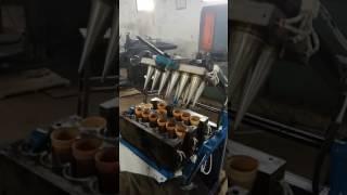 12 mould Ice cream cone making machine