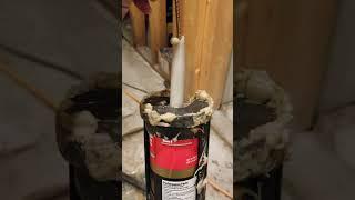 Screw your Caulk #savethecaulk #diy #construction #screwit