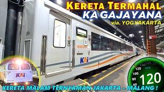 KERETA EKSEKUTIF TERMAHAL!! FULL TRIP Mudik Naik KA GAJAYANA Jakarta Malang TERCEPAT, Apakah Nyaman?